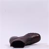 Pepe Saenz Sofia Front Zip Heel Boot - Burgundy Leather